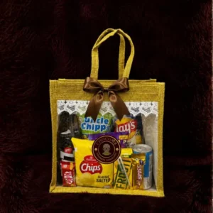 Jute Bag Gift Hamper – Green Colour