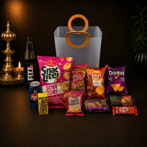 Large Rakhi Gift Hamper open product