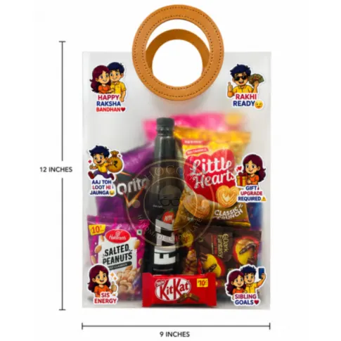 Large Rakhi Gift Hamper size