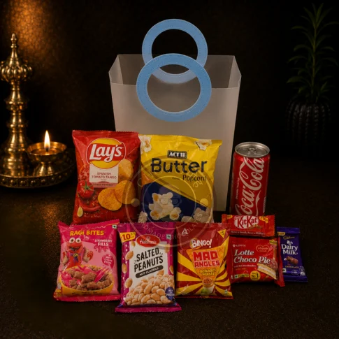 Medium Rakhi Gift Hamper open product