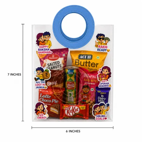 Medium Rakhi Gift Hamper size