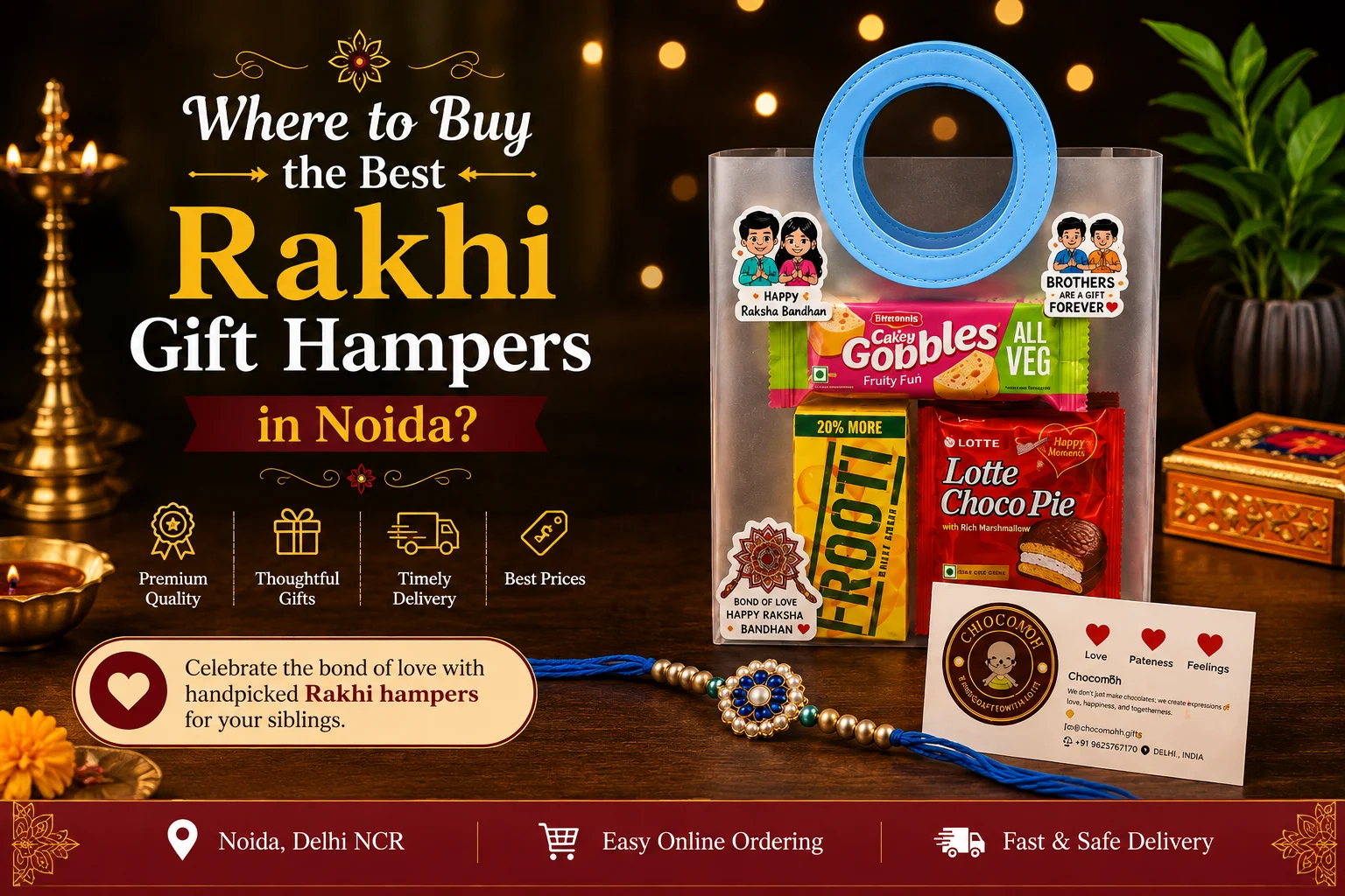 Rakhi Gift hampers in Noida