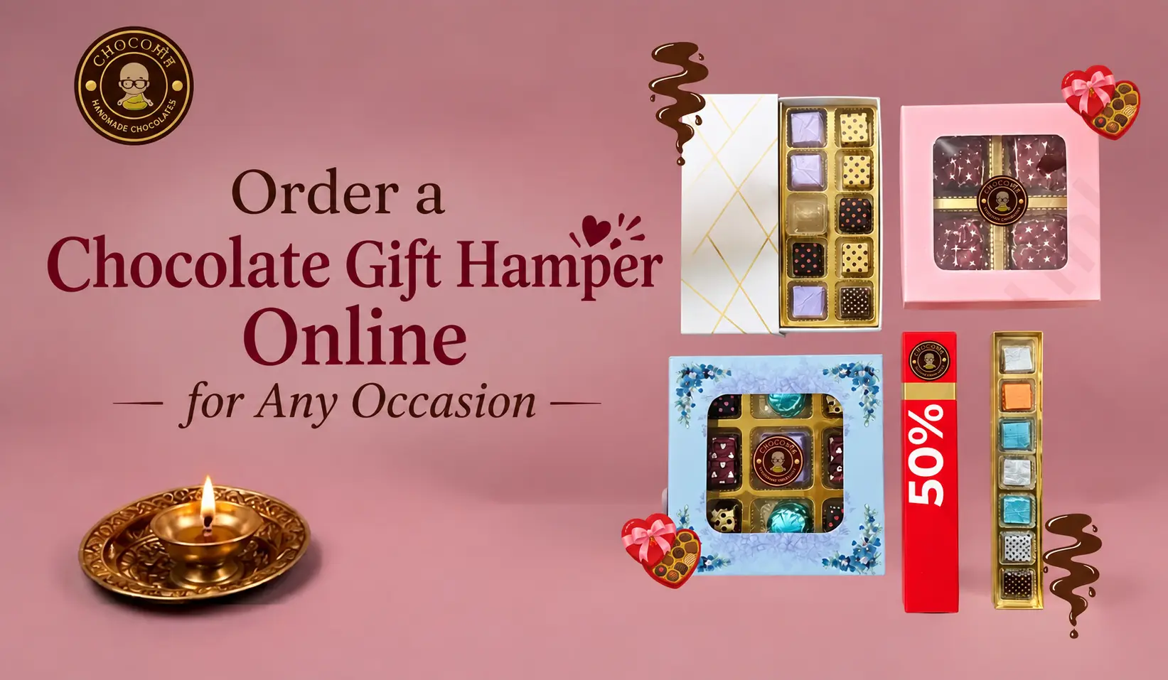 Order a Chocolate Gift Hamper Online for Any Occasion